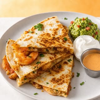 Shrimp & Crab Quesadilla