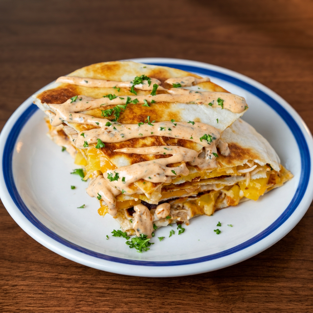 Chicken Quesadilla.
