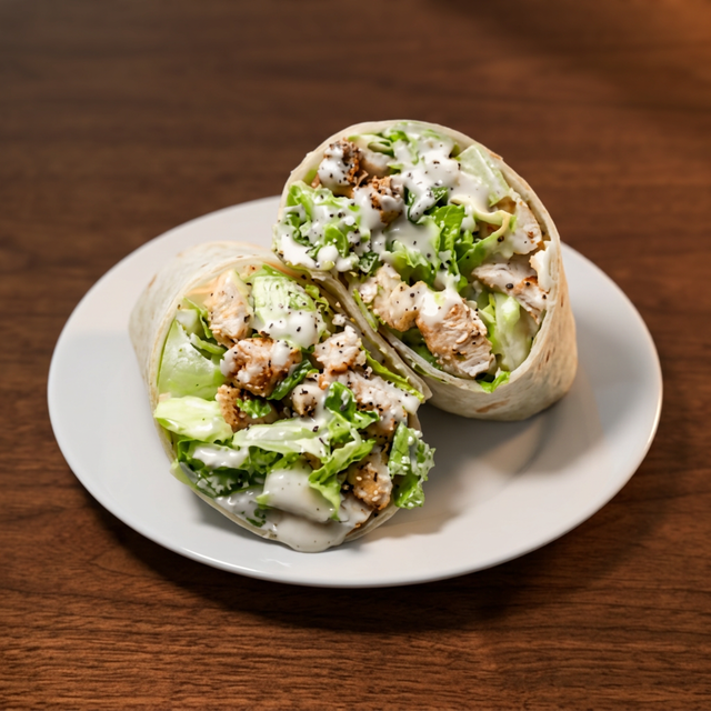 Chicken Caesar Wrap.