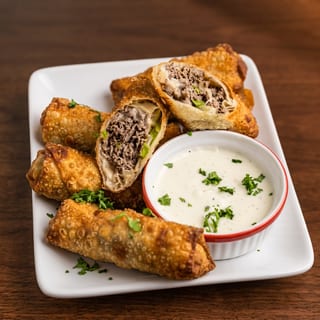 Cheesesteak Eggrolls