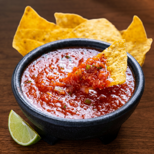 Salsa & Chips - TO GO (32oz).